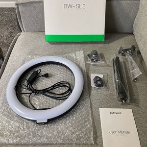 10.2” ring light w/remote